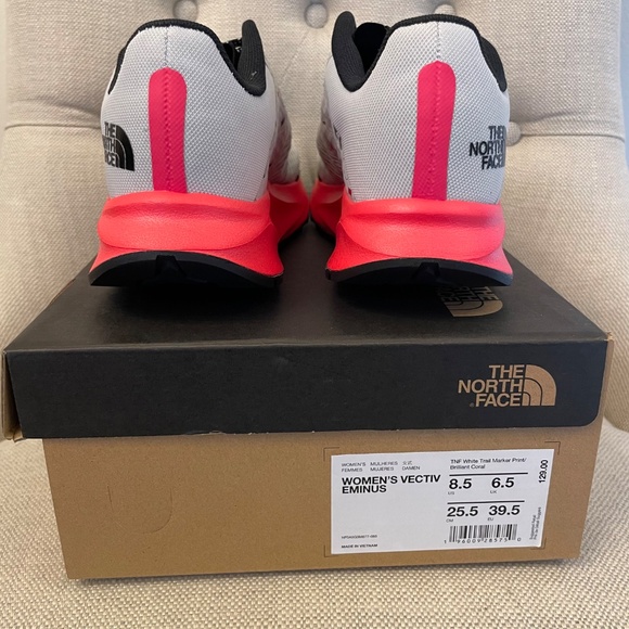 THE NORTH FACE Size 8.5 Women’s Vectiv Eminus Trail Running Shoes NEW - Picture 3 of 10